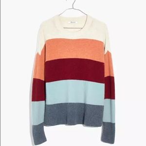 Madewell Striped Pullover Sweater